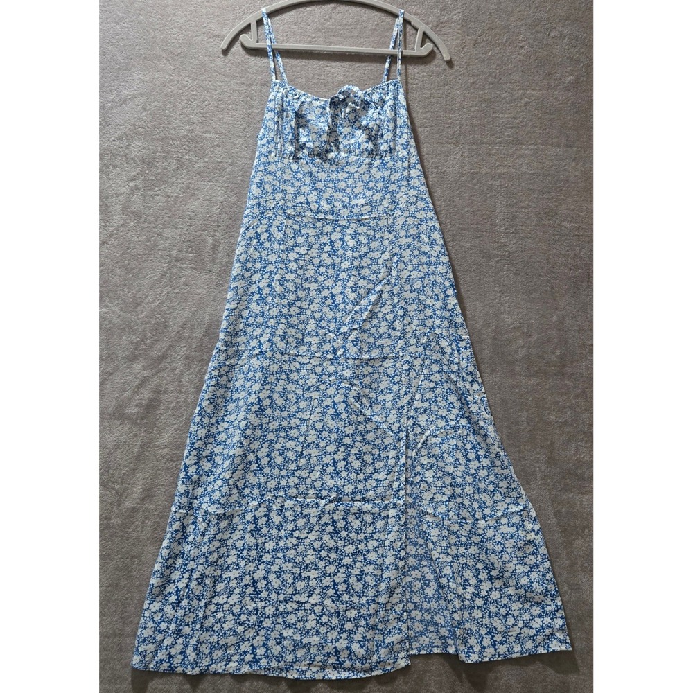 Coquette Dress Medium Cottagecore Milkmaid Euro Summer Parisian Dainty Garden